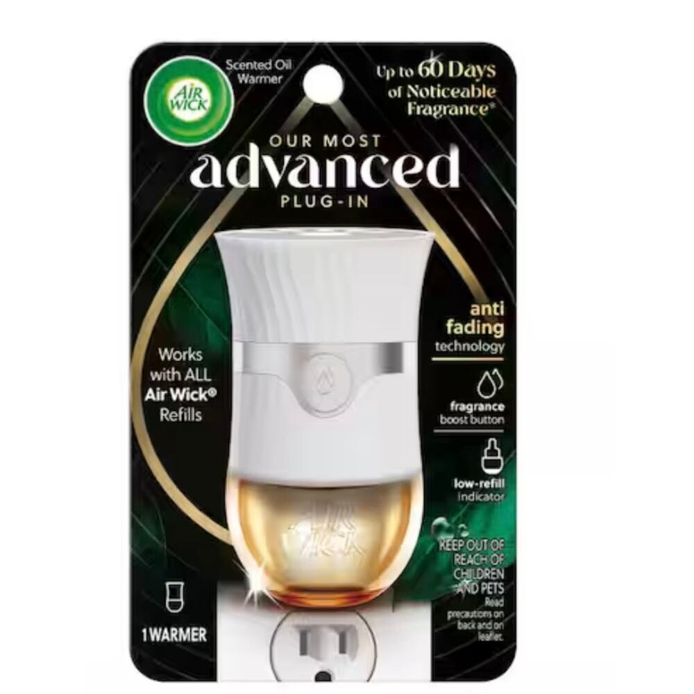 4 pak Air Wick Advanced Scented Oil Warmer Plug-In